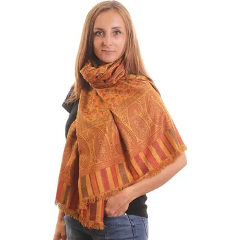 Šátek Šátek podzimní - oranžový
