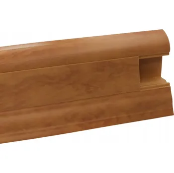 soklová lišta Lišta 2500x50x25 mm Lišta PVC obvodová SLK50 W187 Hrušeň bosco