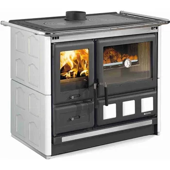 Sporák na tuhá paliva NORDICA ROSA XXL MAIOLICA bílá sporák na tuhá paliva