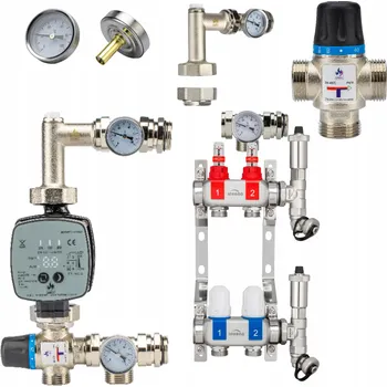 rozdělovač topení Rozdělovač DAMIX pro 2 okruhy