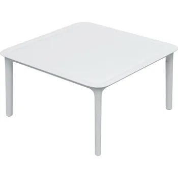 Konferenční stolek Lazy Momo Kávový stolek čtverec RIMO 775x775x405 mm Barva: Bílá
