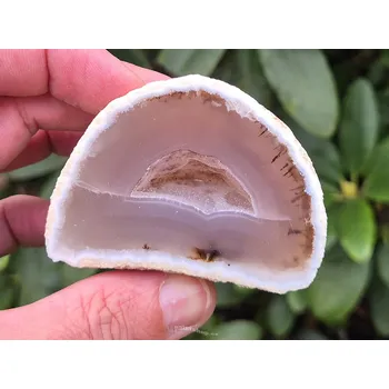 Přírodní kámen Geoda achát s dutinou 159g Brazílie