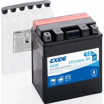 Motobaterie Akumulátor Exide ETX14AHL-BS