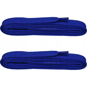 Vrták TMAVĚ MODRÉ Široké tkaničky 7 mm DO TENISEK ploché tkaničky 160 cm