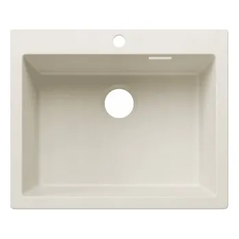 Granitový dřez Blanco PLEON 6 InFino Silgranit bílá soft bez odtokové armatury - 527772