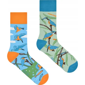 Pánské oblečení Spox Sox Ponožky Zimorodek vícebarevné, velikost 36-39