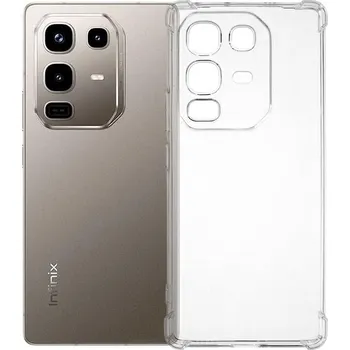 Silikonový kryt pro Infinix Note 50 Pro+ - Průhledný