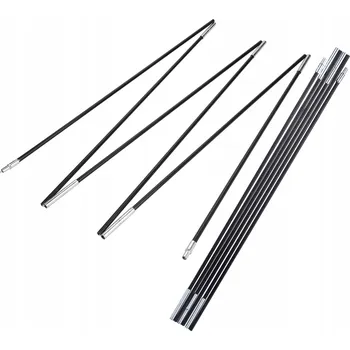 Vrták 2 ks Tyč konstrukce stanu, segment 7 tyček 6 mm