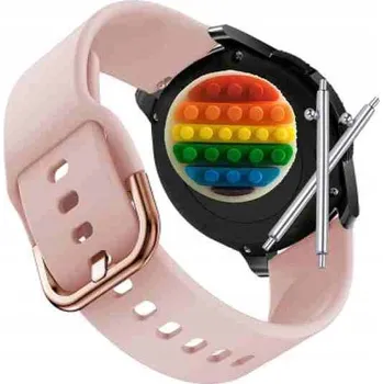 Pouzdro na mobilní telefon Pásek Řemínek Silikon Růžový Poutko pro ZTE Quartz