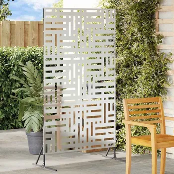 Plot vidaXL Obrazovka pro soukromí Šedá Ocel [868554]