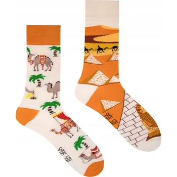 Pánské ponožky Spox Sox Ponožky Velbloudi z Egypta, vícebarevné, velikost 40-43