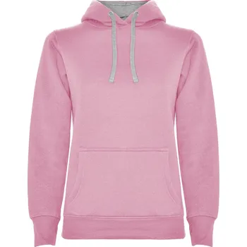 Dámská mikina ROLY Dámská mikina Urban Velikost: XL, Barva: světle růžová/melírová (4858)