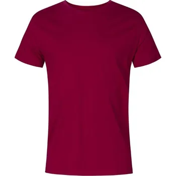 Promodoro Pánské slim tričko X.O Barva: Červená třešňová, Velikost: XXL