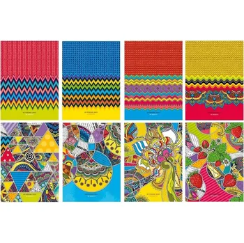 Kancelářský Zápisník Notes A5/80 listů Hladký FORMÁT A5 Kvalitní Blok do Školy