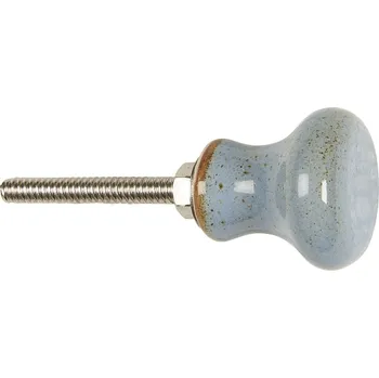 Ib Laursen Keramická úchytka Fie Dusty Blue