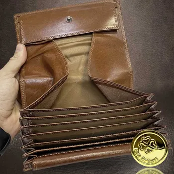 Peněženka Perla mezi kasírkami, prémiová kvalita, fotky, texty, monogram. Prémiová kožená kasírka ROYAL LEATHER RFID s vlastním gravírováním Vyberte variantu: + MONOGRAM | zdarma | + Akce - zlatá mince Pro štěstí ZDARMA