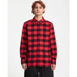 košile VOLCOM Caden Plaid LIFEGUARD RED velikost oblečení M