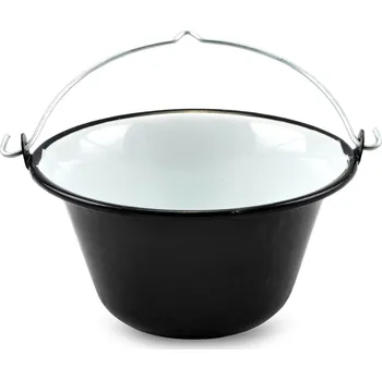 kotlíky IGOTREND IGOTREND, 50428 Kotlík na guláš smalt 13 l /40 cm, černý