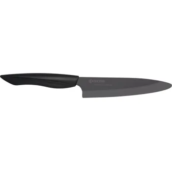 Kuchyňský nůž Kyocera plátkovací nůž ZK-130 BK-BK 13cm Nůž, keramický, plátkovací, černá čepel, 13cm, černá rukojeť, řada Shin ZK-130 BK-BK