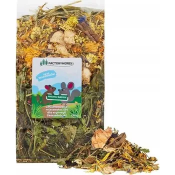 Krmivo pro hlodavce Factoryherbs směs krmivo 1 kg osmák degu a činčily