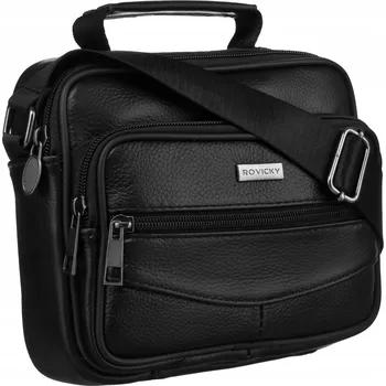 Rovicky pánská taška přes rameno R-13202-S-3853 BLACK černá