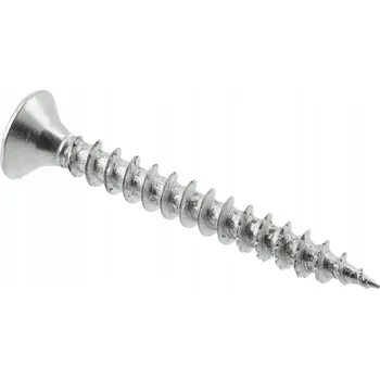 Vrták Šrouby do dřeva a dřevotřísky GTV 3x16 mm, pozink, 1000 ks + bit PZ1