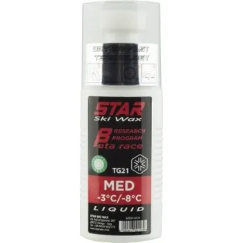 Lyžařský vosk Star Ski Wax TG21 Liquid Beta Race med 100ml