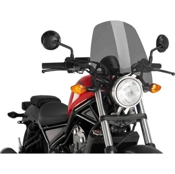 Plexi štít PUIG NEW. GEN TOURING Honda CMX 500 Rebel 9462F tmavá kouřová