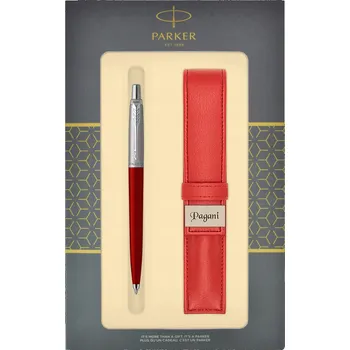 PARKER PROPISKA ČERVENÁ ORIGINALS JOTTER S GRAVÍROVÁNÍM SUPER DÁREK