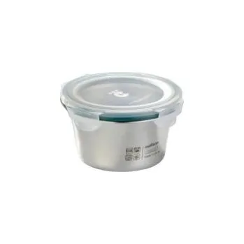 Dóza na potraviny Nerezová kulatá dóza Cuitisan - 410 ml