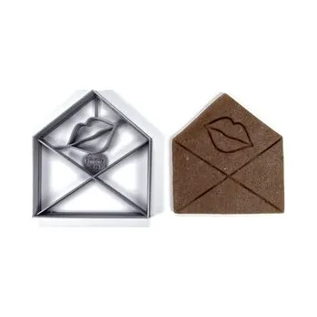 Vykrajovátko Obálka s polibkem vykrajovátko/formička