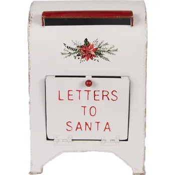 Poštovní schránka Clayre & Eef - Vánoční poštovní schránka LETTERS TO SANTA 6Y5914