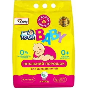 Prací prášek Prací prášek DOCTOR WASH BABY 2,4 kg