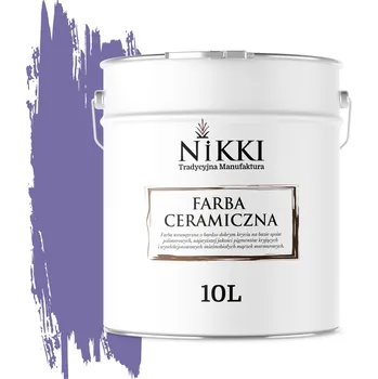 barva na zeď Barva keramická na strop a stěny NIKKI 10 l H2618 OMYVATELNÁ, VYSOKÁ KRYVOST, matná