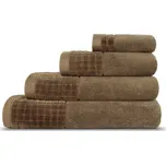 DARRÉ Ručníky a osušky CASA VIVA - tmavě hnědá - GOTS Velikost: ručník 50 x 100