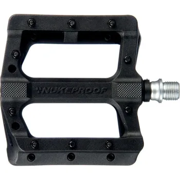 Pedál na kolo Nukeproof Neutron Evo černé ploché pedály + DÁREK