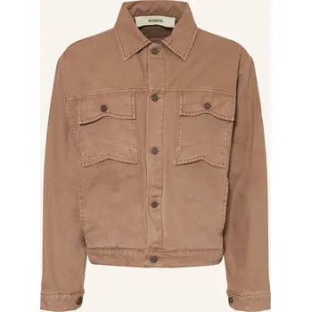 Pánské džíny Rough. Pánská Džínová Bunda, hnědá, 52