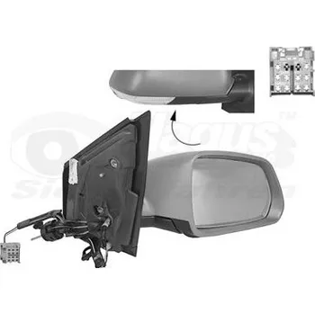 Auto zrcátko Vnější zpětné zrcátko VAN WEZEL 5828814