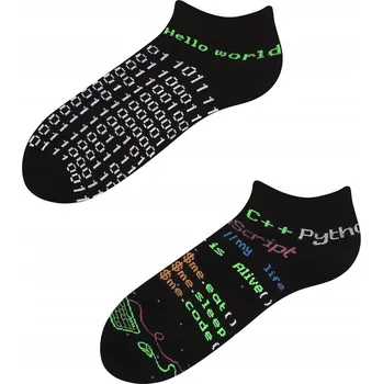 Pánské ponožky Barevné kotníkové ponožky TODO SOCKS Code Mode Low 39-42