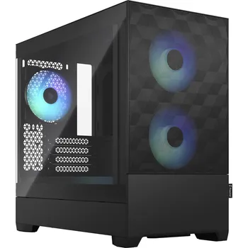 PC skříň Fractal Design Pop Mini Air RGB Black TG Clear Tint/Micro Tower/Transpar./Černá
