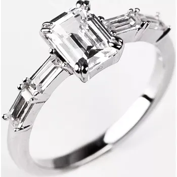 Prsten Arivel Silver - zásnubní prsten ze stříbra s bílými zirkony