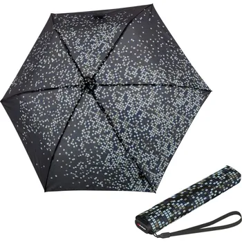 Deštník Knirps US.050 ultra light slim manual brave - lehký dámský skládací plochý deštník