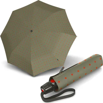 Deštník KNIRPS T.200 KELLY SAND - elegantní dámský plně automatický deštník