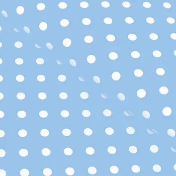 Bavlněná látka/plátno Sandra SA-677 Bílé puntíky na světle modrém - šířka 140 cm