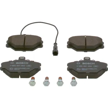 Autodíl Sada Brzdových Destiček, Kotoučová Brzda BOSCH (0986491050)