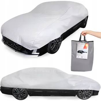 Plachta na motorové vozidlo Ochranná Plachta Proti Kroupám na Auto Sedan Velikost L, 14mm, Poloviční