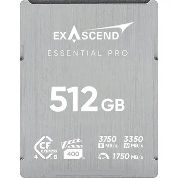 Paměťová karta Paměťová karta Exascend Essential Pro CFexpress B 4.0 512GB