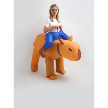 Karnevalový kostým Sinsay - Nafukovací kostým pro dospělé ve tvaru kapybary - vícebarevná - 595GU-MLC - 595GU-MLC-ONE