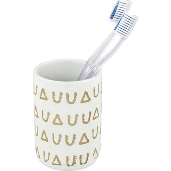 Držák na kartáček Keramický kelímek na kartáčky Wenko Avila