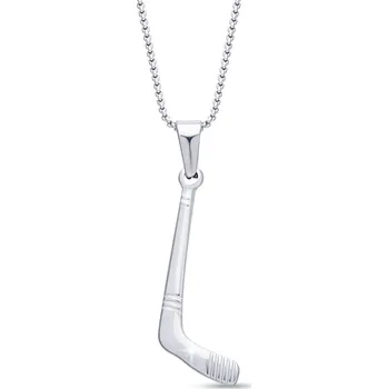 Řetízek Řetízek z chirurgické oceli s přívěskem hokejky 2544